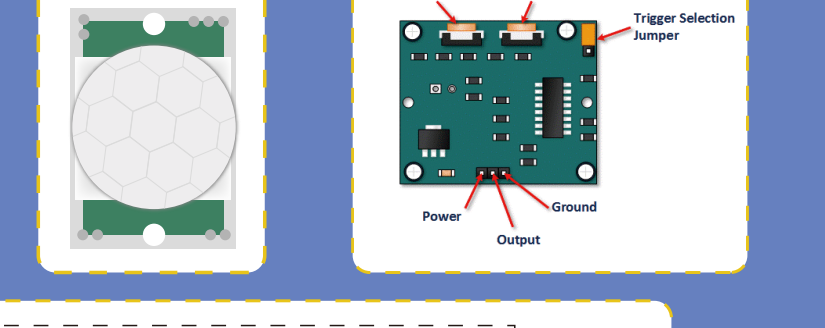 وجها وحدة (PIR Motion Sensor)
