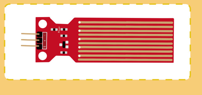 وحدة حساس الماء (Water Level Detection Sensor Module)