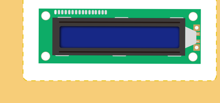 شاشة العرض (LCD1602 Module)